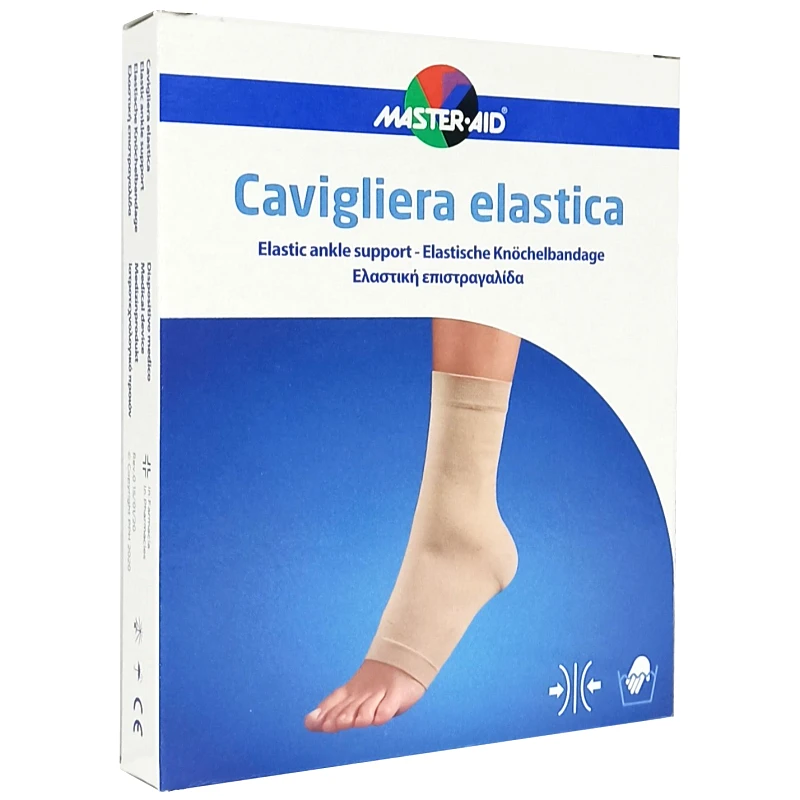 Master Aid Master Aid Ελαστική Επιστραγαλίδα σε Μπεζ Χρώμα 1 Τεμάχιο - Medium