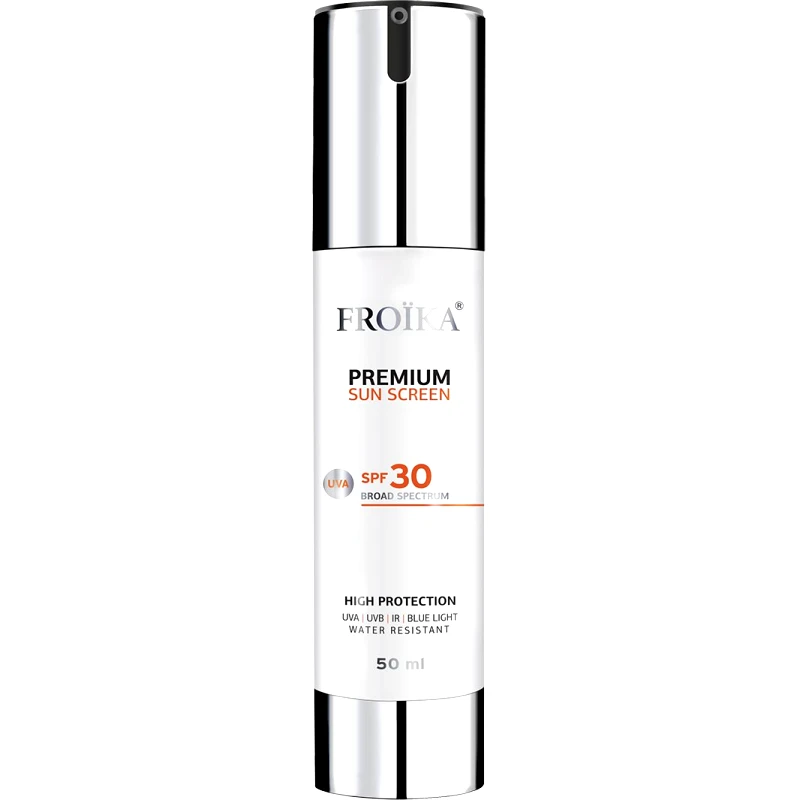 Froika Froika Premium Sunscreen Spf30 Broad Spectrum Αντηλιακό Προσώπου με Ευρέος Φάσματος Υψηλή Προστασία 50ml