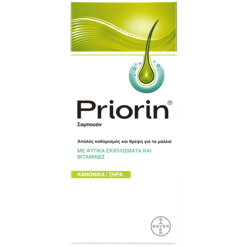 Priorin Priorin Shampoo for Normal to Dry Hair Σαμπουάν με Φυτικά Εκχυλίσματα & Βιταμίνες για Κανονικά / Ξηρά Μαλλιά 200ml
