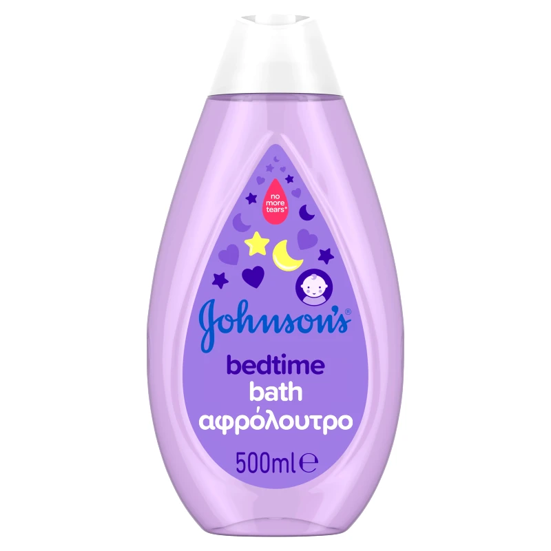 Johnsons & Johnsons Johnson's Baby Bath Bedtime Αφρόλουτρο που Βοηθά το Μωρό σας να Κοιμάται Καλύτερα 500ml