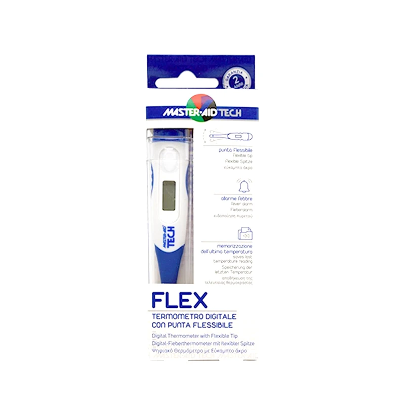 Master Aid Master Aid Flex Ψηφιακό Θερμόμετρο και Προστατευτική Θήκη 1 τμχ