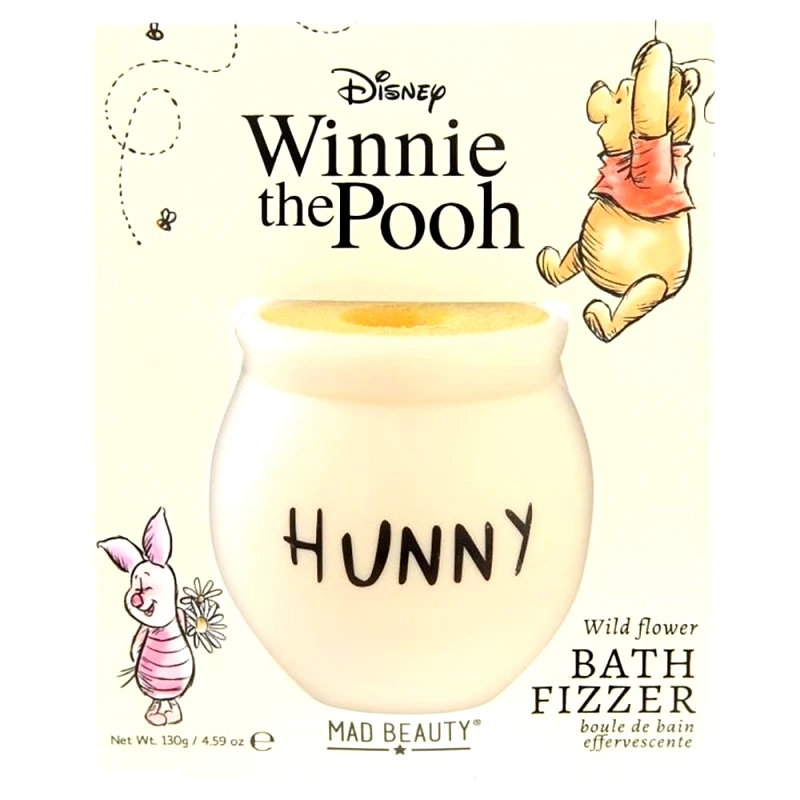 Mad Beauty Mad Beauty Winnie the Pooh Bath Fizzers Βόμβες Βυθού για το Μπάνιο με  Άρωμα Αγριολούλουδου Κωδ 99165, 130g