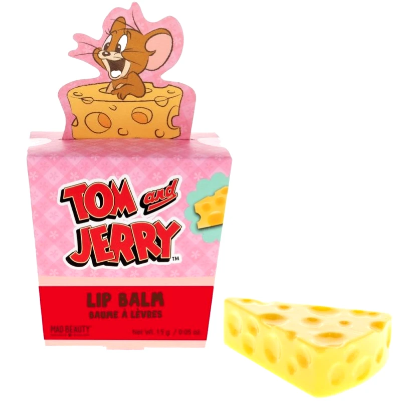 Mad Beauty Mad Beauty Tom & Jerry Lip Balm Ενυδατικό Lip Balm Εμπνευσμένο από τους Χαρακτήρες Tom & Jerry της Disney 1.5g