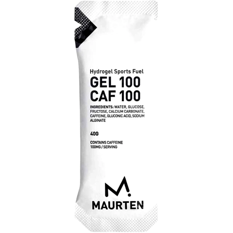 Maurten Maurten Gel 100 Caf 100 Συμπλήρωμα Διατροφής με Καφεΐνη Μινιμαλιστικής Φόρμουλας Τεχνολογίας Hydrogel για Ενέργεια & Εγρήγορση Κατά τη Διάρκεια Έντονης Άθλησης 40g, 1 Τεμάχιο