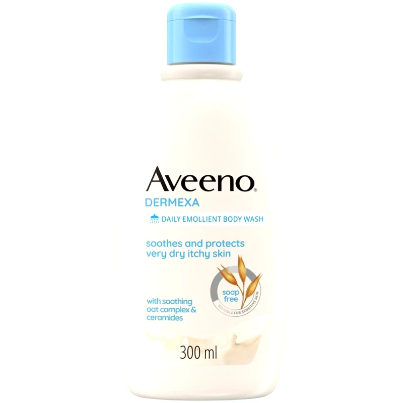 Aveeno Aveeno Dermexa Daily Emollient Body Wash Ενυδατικό Υγρό Καθαρισμού Σώματος 300ml
