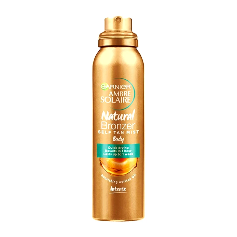 Garnier Garnier Ambre Solaire Natural Bronzer Self Tan Body Mist Αυτομαυριστικό Intense Spray για Χρυσαφένιο Μαύρισμα 150ml