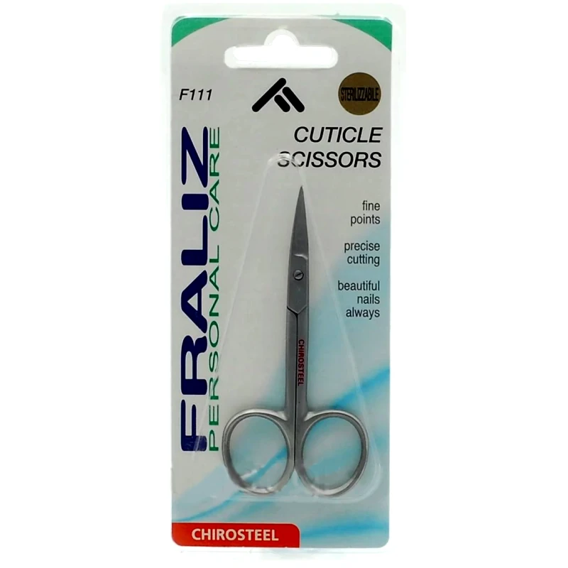 Health-Plus Fraliz F111 Cuticle Scissors Ψαλιδάκι για Πετσάκια Καμπυλωτό 1 Τεμάχιο