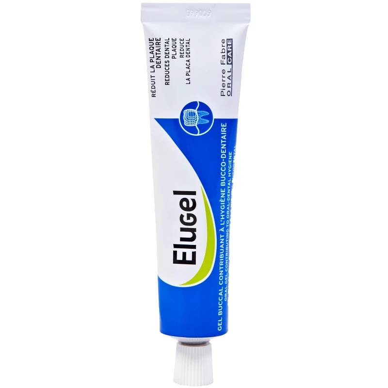 Pierre Fabre Oral Care Elugel Purifying Gel Στοματική Γέλη που Συμβάλλει στην Υγιεινή του Στόματος με Διγλουκονική Χλωρεξιδίνη 40ml