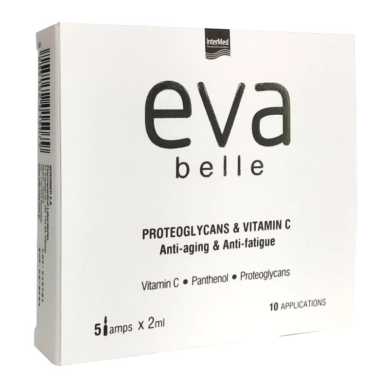 Eva Belle Eva Belle Proteoglycans & Vitamin C Αμπούλες για την Επαναφορά Λάμψης & Όγκου σε Δέρμα με Σημάδια Γήρανσης 5 amps x 2ml