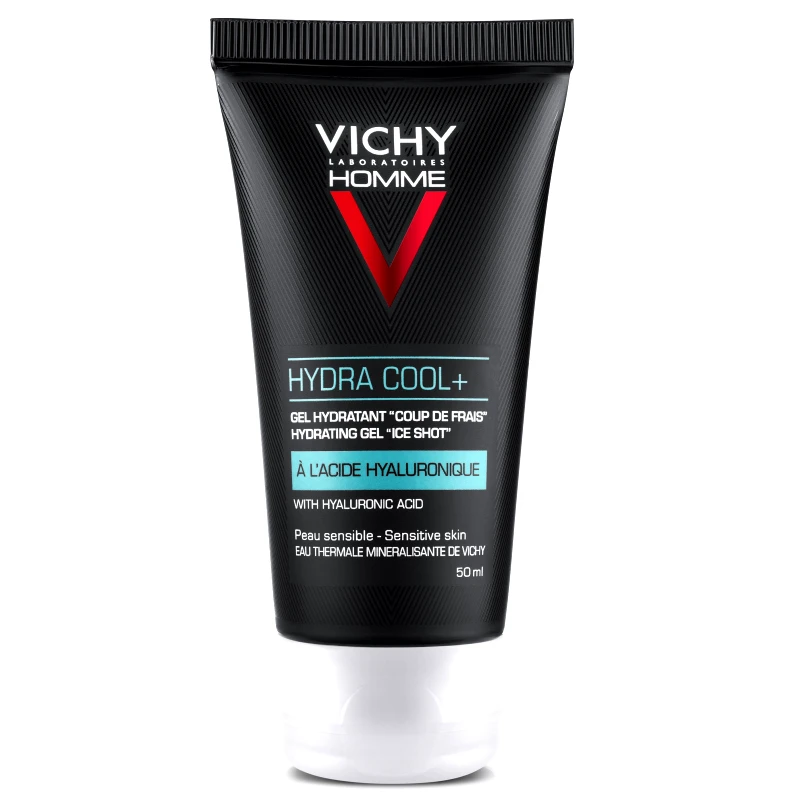 Vichy Vichy Homme Hydra Cool+ Ενυδατικό Τζελ Με Υαλουρονικό Οξύ Για Πρόσωπο & Μάτια 50ml
