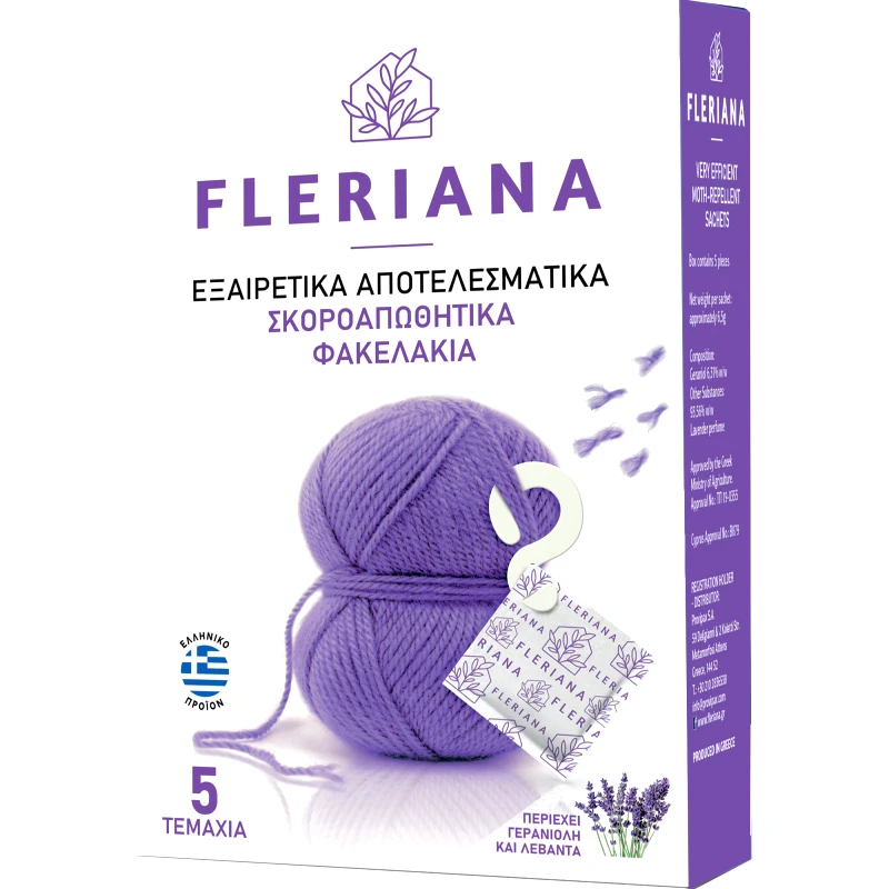 Power Health Power Health Fleriana Φυσικό Σκοροαπωθητικό 5 Τεμάχια