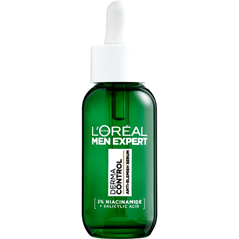 Loreal Paris L'Oreal Paris Men Expert Derma Control Niacinamide Anti-Blemish Serum Ορός Προσώπου για Δέρμα με Ακμή με Νιασιναμίδη 30ml