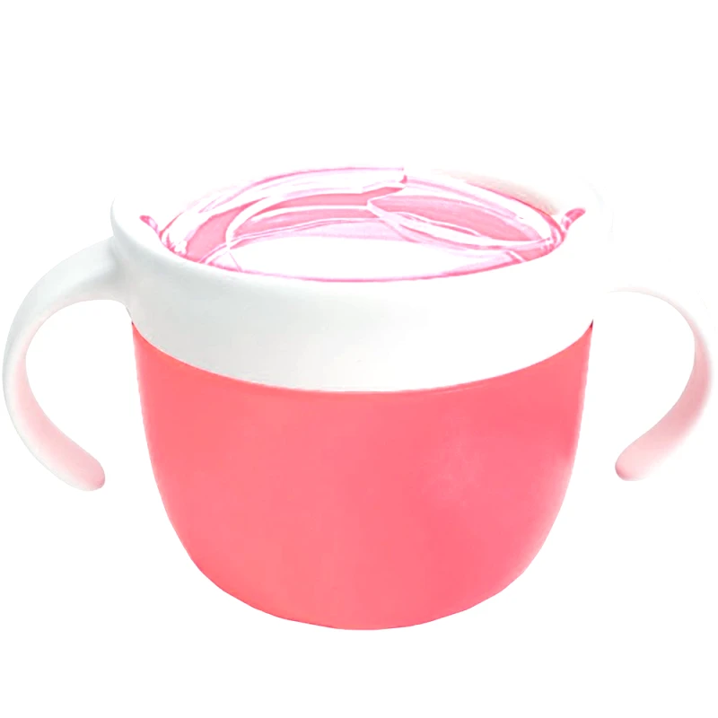 Munchkin Munchkin Snack Dispenser 12m+ Ανοικτό Ροζ Εκπαιδευτικό Κύπελλο Κατάλληλο για Σνακ, που Ενθαρρύνει το Παιδί να Τραφεί Μόνο του με Ασφάλεια 1 Τεμάχιο, Κωδ 11401
