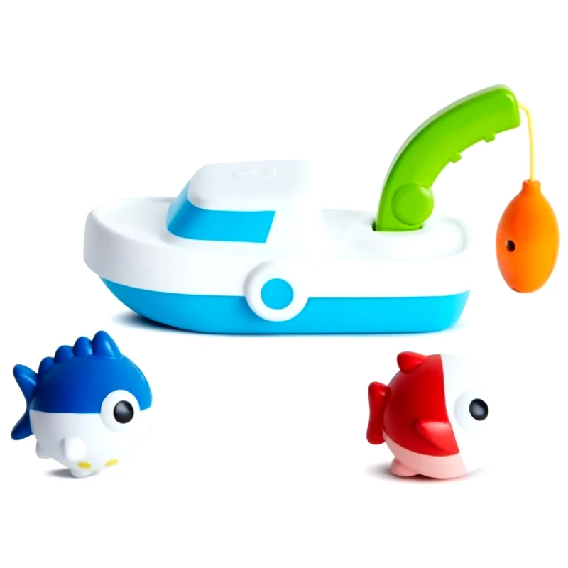 Munchkin Munchkin 2in1 Fishing & Sailing Εκπαιδευτικό Παιχνίδι με Σκάφος & Ψαράκια 24m+, 1 Τεμάχιο, Κωδ 90008