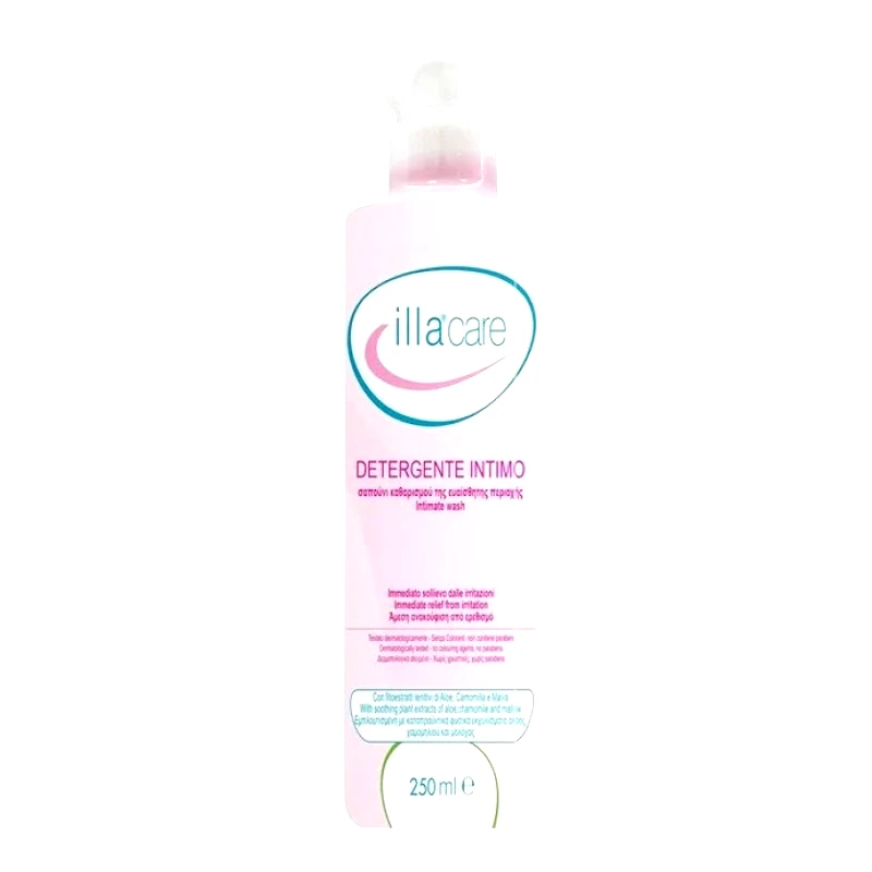 Health-Plus Illa Care Intimo Detergente Intimo Υγρό Σαπούνι Καθαρισμού για την Ευαίσθητη Περιοχή 250ml