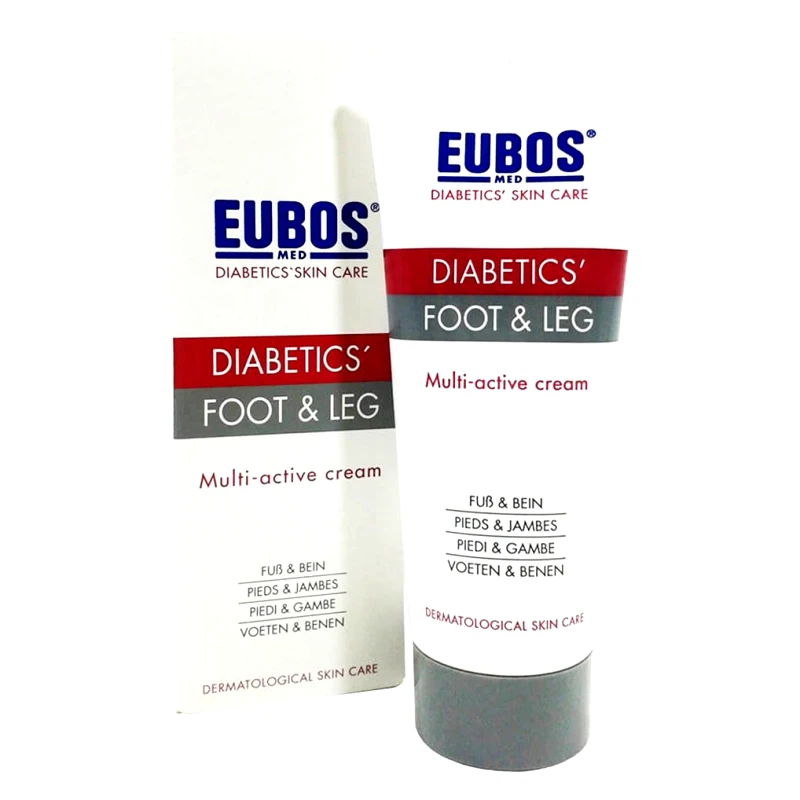 Eubos Eubos Diabetics Foot & Leg Multi-Active Cream Κρέμα Ποδιών, Εντατική και Παρατεταμένη Ενυδάτωση, Κατάλληλη για Διαβητικούς 100ml