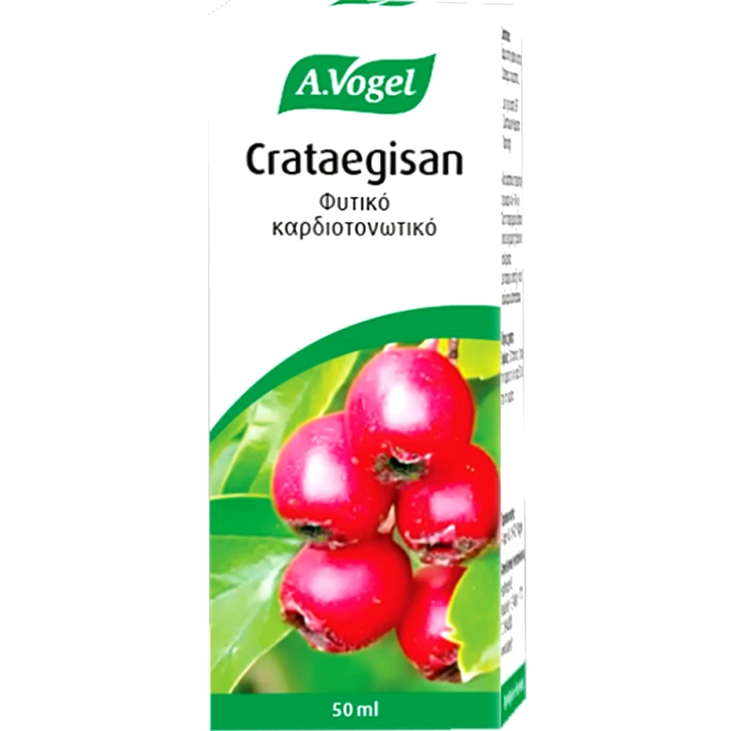 A.VOGEL A.Vogel Crataegisan Συμπλήρωμα Διατροφής Φυτικό Καρδιοτονωτικό με Κράταιγο 50ml
