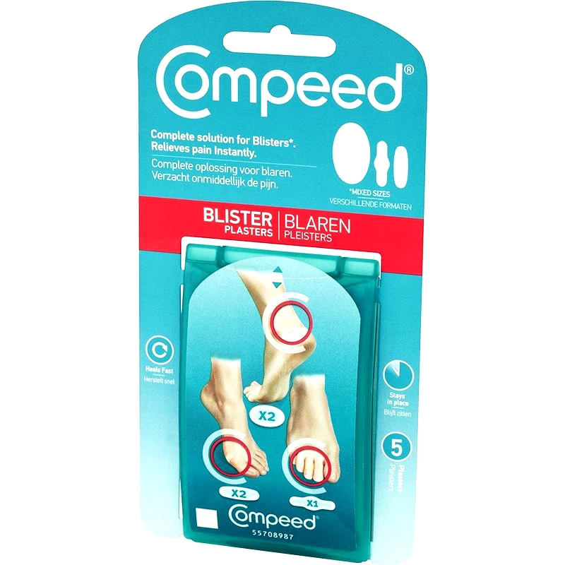 Compeed Compeed Σετ Επιθεμάτων για Φουσκάλες για Άμεση Ανακούφιση και Γρήγορη Επούλωση 5τμχ