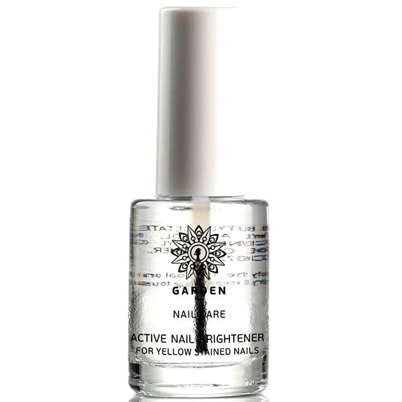 Garden Garden Nail Care Active Nail Brightener για Φυσικά ή Τεχνητά Νύχια Κιτρινισμένα ή με Δυσχρωμίες 10ml