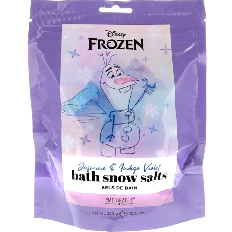 Mad Beauty Mad Beauty Disney Frozen Bath Snow Salts Άλατα Μπάνιου με Άρωμα Γιασεμί & Βιολέτα 350g
