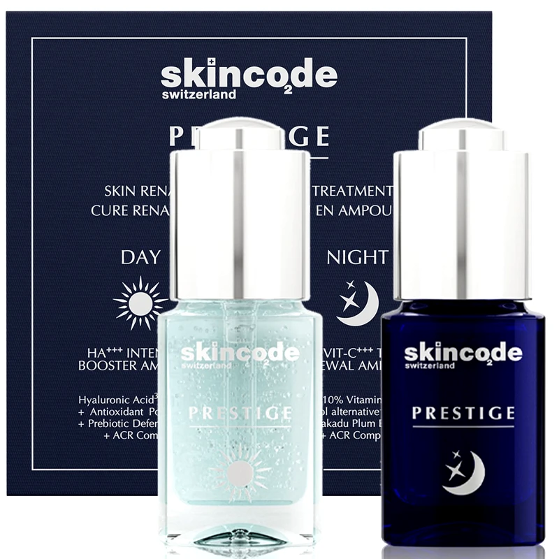 Skincode Skincode Prestige Skin Rennaisance Ampoule Treatment Ultra Συμπυκνωμένη Θεραπεία Αντιγήρανσης με 7 Ισχυρά Συστατικά 2x15ml