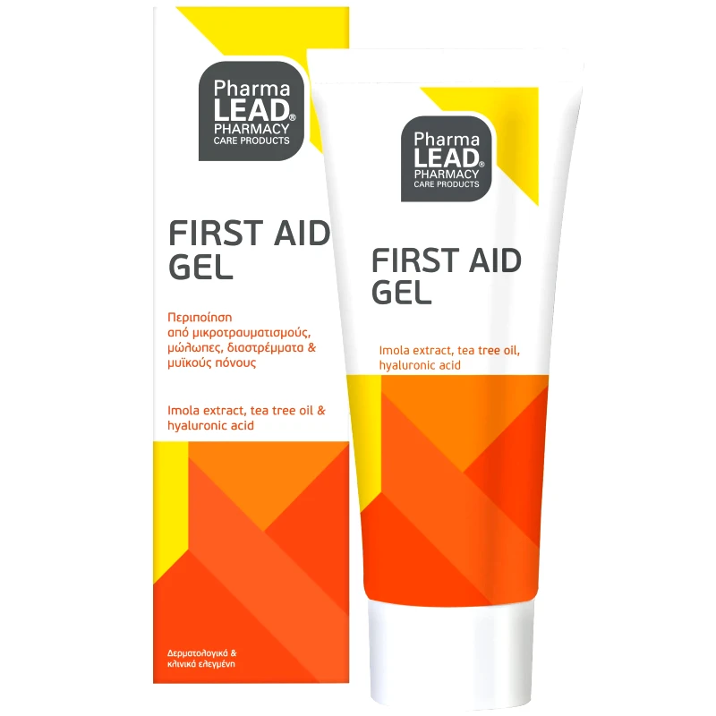 PharmaLead Pharmalead First Aid Gel Κατάλληλο Για Ηπια Ηλιακά ή Θερμικά Εγκαύματα 50ml