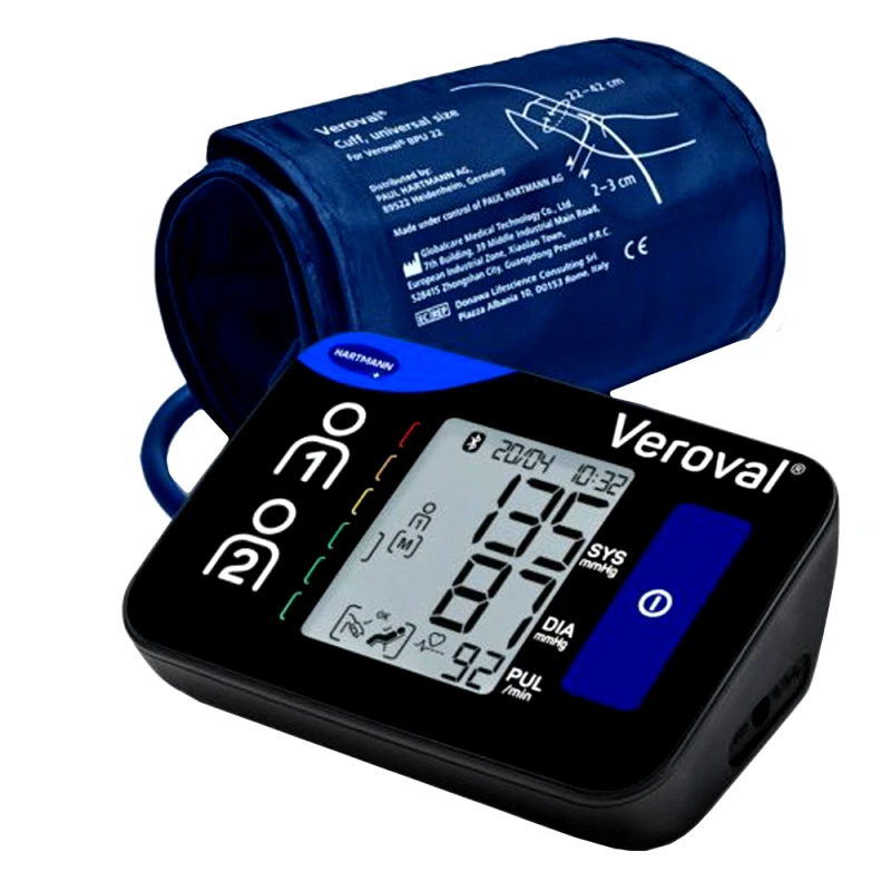 HARTMANN Hartmann Veroval Compact+ Upper Arm Blood Pressure Monitor Πιεσόμετρο Βραχίονα με Υψηλή Ακρίβεια Μέτρησης 1 Τεμάχιο