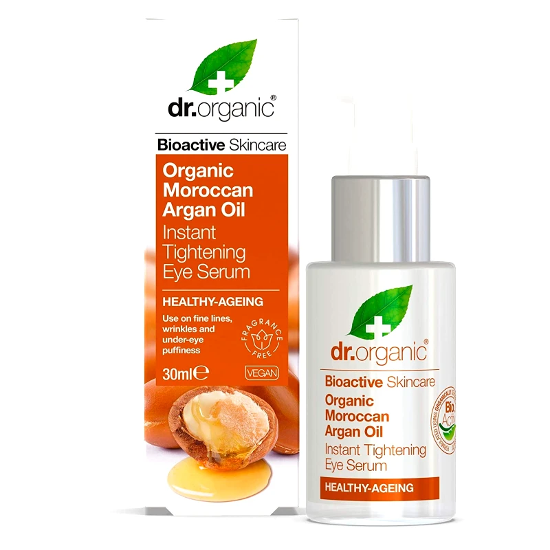 Dr Organic Dr Organic Organic Moroccan Argan Oil Instant Tightening Eye Serum Σέρουμ Ματιών με Βιολογικό Έλαιο Αργκάν 30ml