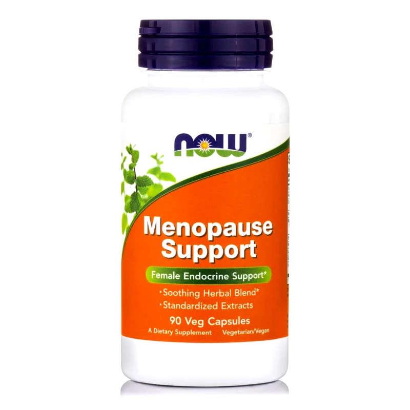 Now Now Foods Menopause Support Συμπλήρωμα Διατροφής, Ειδική Πολυφόρμουλα Αντιμετώπισης των Συμπτωμάτων της Εμμηνόπαυσης 90veg.caps