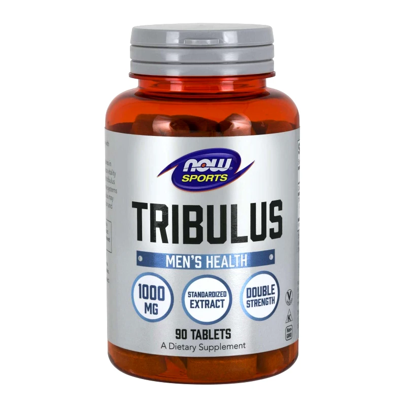 Now Now Foods Tribulus 1000mg Vegeterian Συμπλήρωμα Διατροφής, Βοηθά στην Υποστήριξη της Υγιούς Παραγωγής Ορμονών 90Tabs