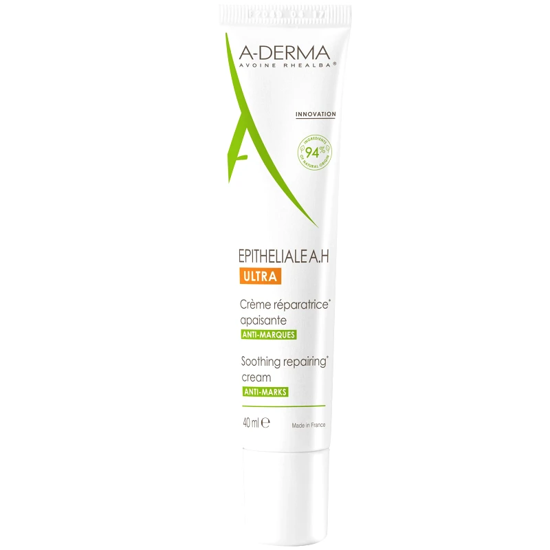 A-Derma A-Derma Epitheliale A.H. Ultra Cream Καταπραϋντική Κρέμα Προσώπου, Σώματος για Επανόρθωση & Μείωση των Σημαδιών 40ml