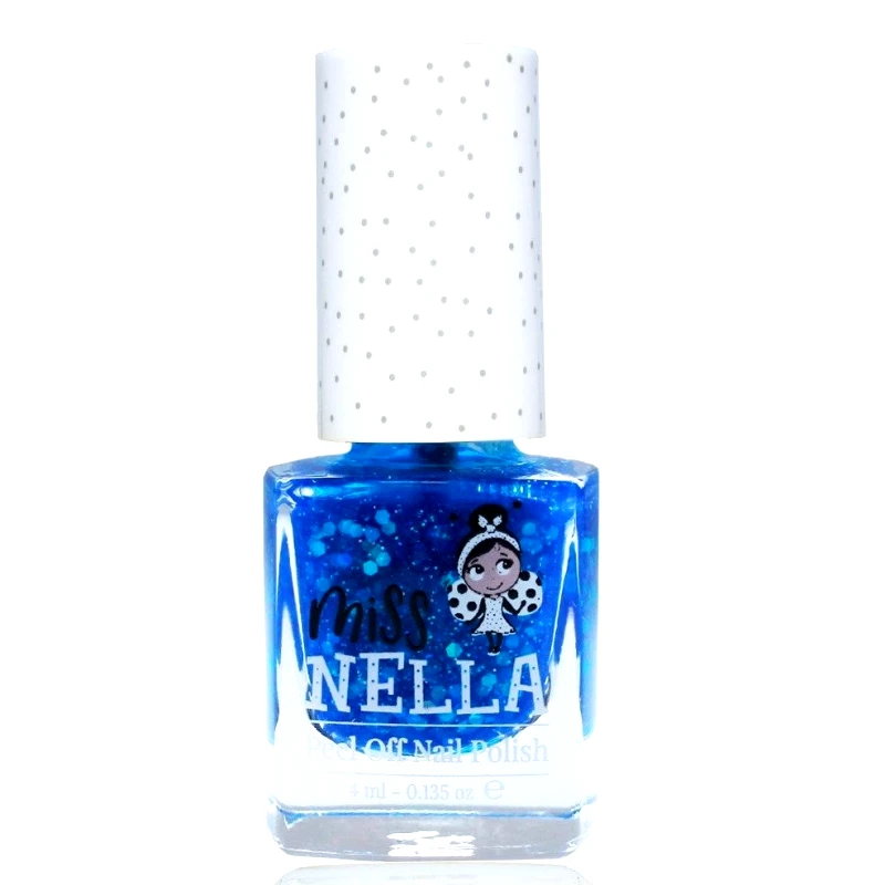 Miss Nella Miss Nella Peel Off Nail Polish Κωδ. 775-21 Παιδικό, μη Τοξικό Βερνίκι Νυχιών με Βάση το Νερό 4ml - Cool Kid