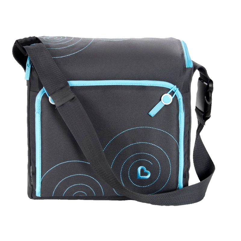 Munchkin Munchkin Travel Booster Seat Τσάντα και Καρεκλάκι Φαγητού 2 σε 1 σε Γκρι/Γαλάζιο Χρώμα 1 Τεμάχιο