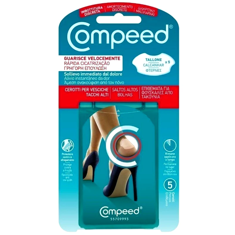 Compeed Compeed Blisters High Heels Επιθέματα για Φουσκάλες από Τακούνια, 5 τεμάχια