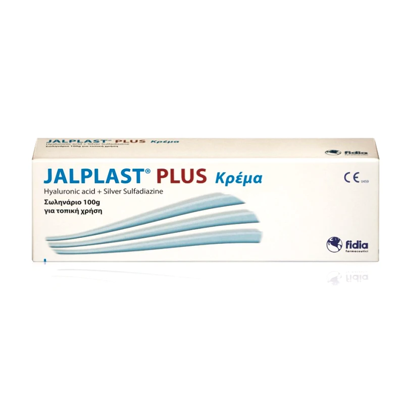 Fidia Jalplast Plus Cream Επουλωτική Κρέμα Με Υαλουρονικό Οξύ για την Αντιμετώπιση Δερματικών Βλαβών 100gr