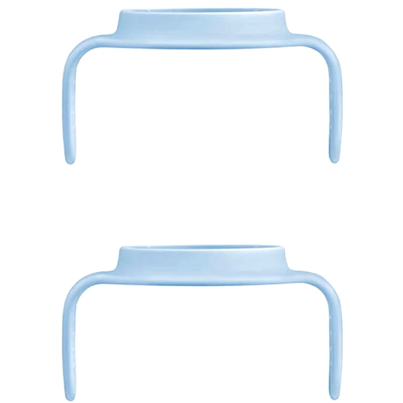 Mam Mam Hold my Cup 4m+ Non-Slip Handles Χερουλάκια για Ποτήρια με Αντιολισθητικές Λαβές 2 Τεμάχια - Μπλε