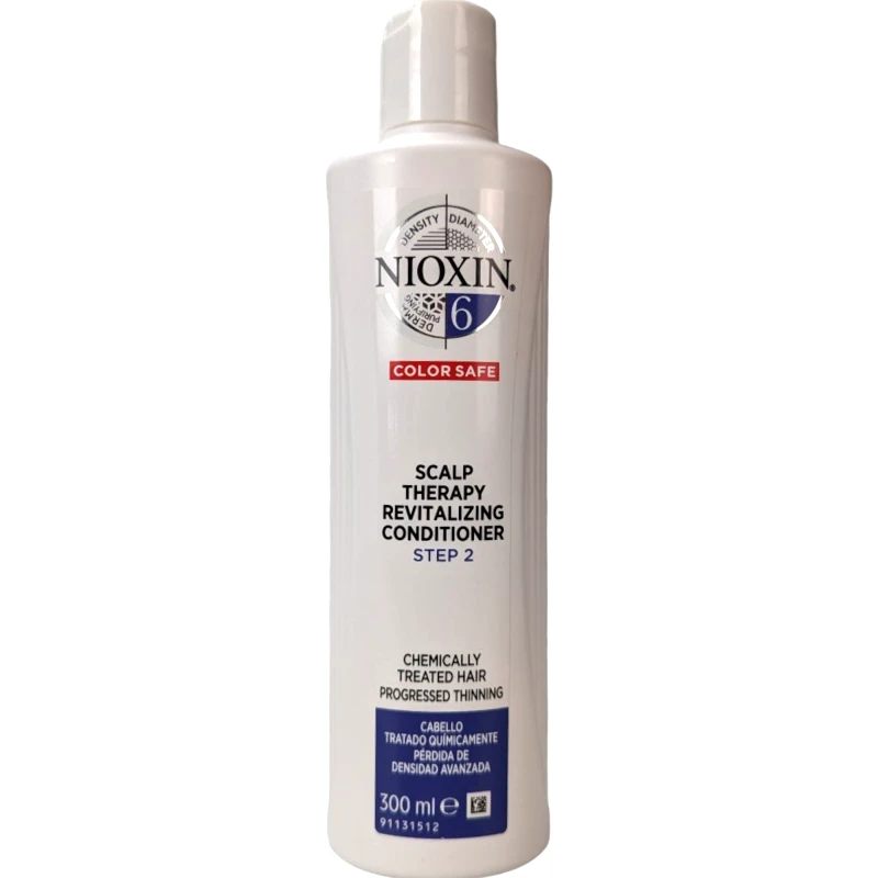 Nioxin Nioxin Scalp Therapy Conditioner System 6 Μαλακτική Κρέμα για Μαλλιά με Χημικές Εργασίες & Προχωρημένη Αραίωση 300ml