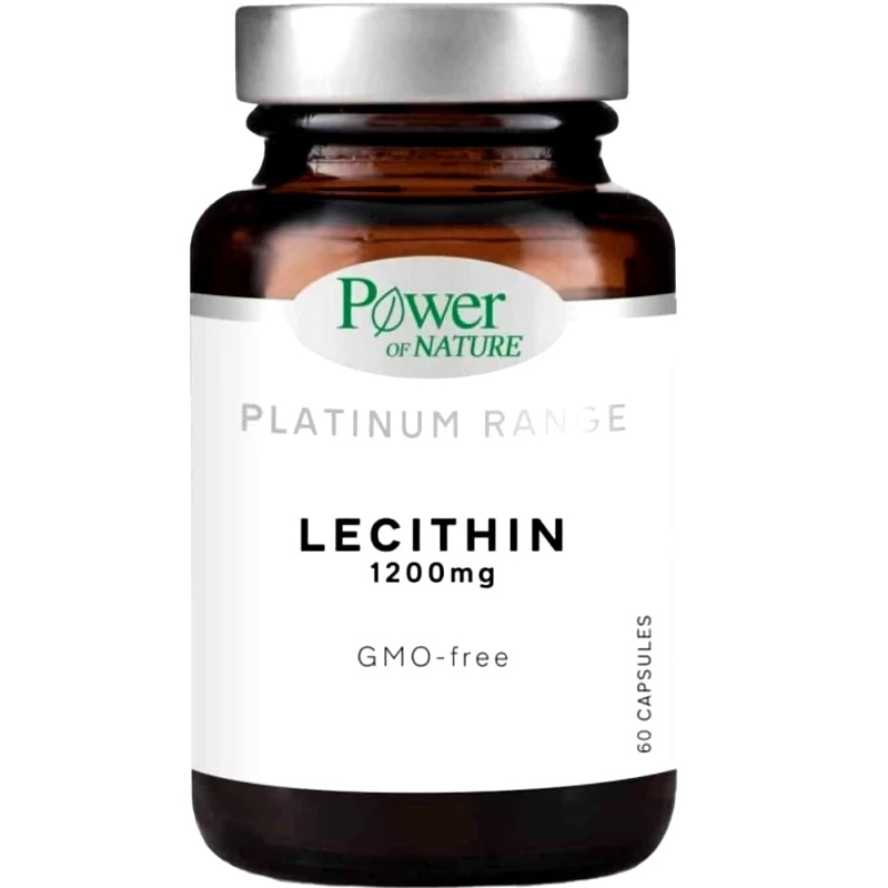 Power Health Power Health Platinum Range Lecithin 1.200mg Συμπλήρωμα Διατροφής με Λεκιθίνη 1.200mg 60caps