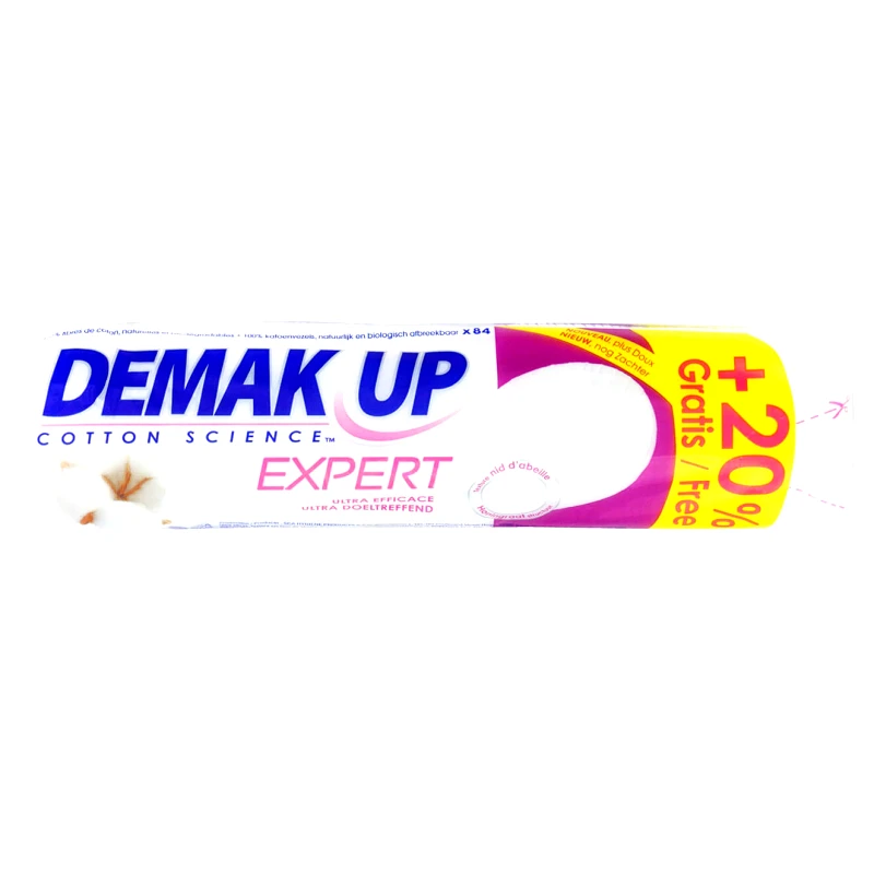 SCA Demak Up Expert Δίσκοι Ντεμακιγιάζ 84 Τεμάχια Promo +20% Περισσότερο Προϊόν