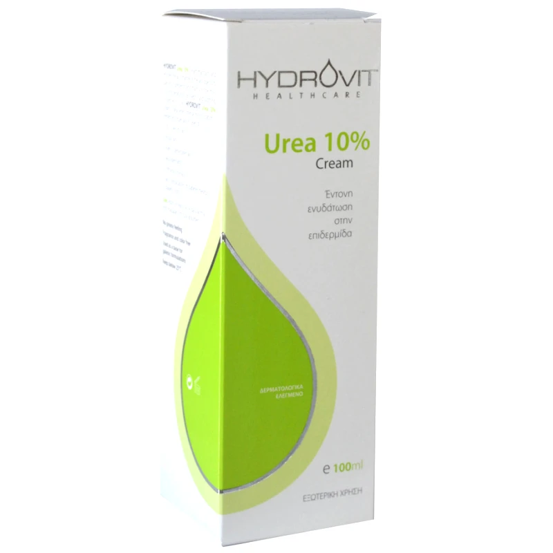 Hydrovit Hydrovit Urea 10% Cream Κρέμα Εξελιγμένης Σύνθεσης με Ενυδατική, Κερατολυτική, Αντικνησμική και Καταπραϋντική Δράση 100ml