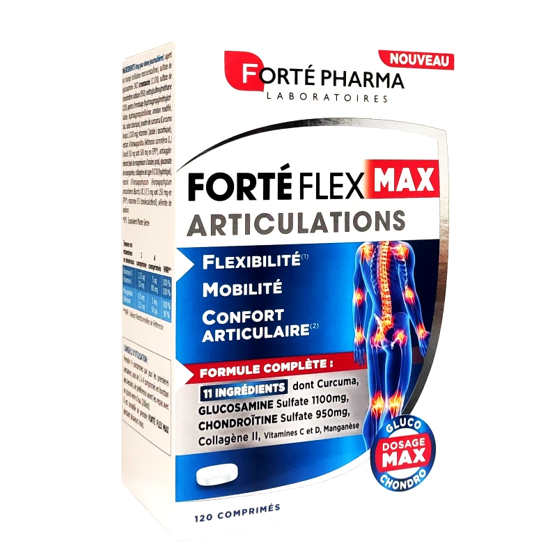 FORTE PHARMA Forte Pharma Forte Flex Max Articulations Συμπλήρωμα Διατροφής για τη την Ευελιξία και την Κινητικότητα των Αρθρώσεων 120tabs