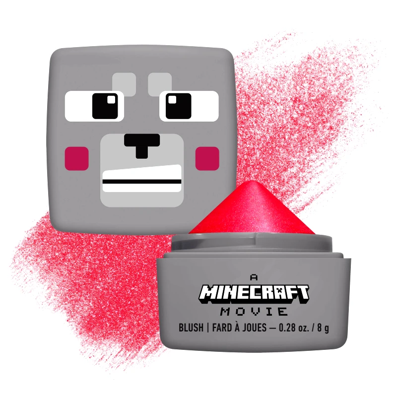 NYX Professional Makeup Nyx Professional Makeup Minecraft Movie Blush Ρουζ με Χρώμα Προσαρμόσιμης Έντασης Εμπνευσμένο από την Ταινία Minecraft 8g - Wolfin' Around