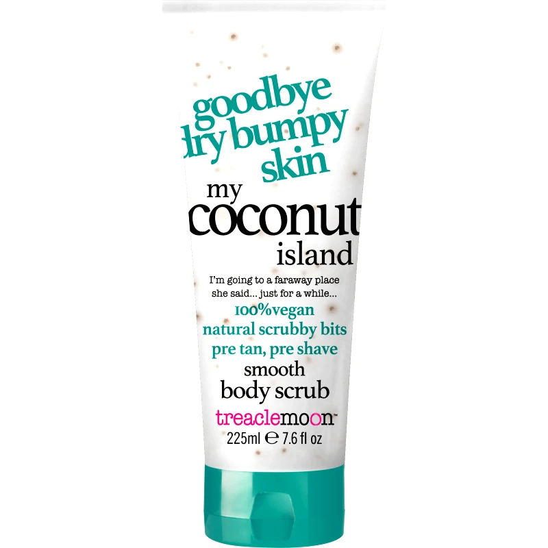 Treaclemoon Treaclemoon My Coconut Island Smooth Body Scrub Απαλό Απολεπιστικό Σώματος με Άρωμα Καρύδα 225ml