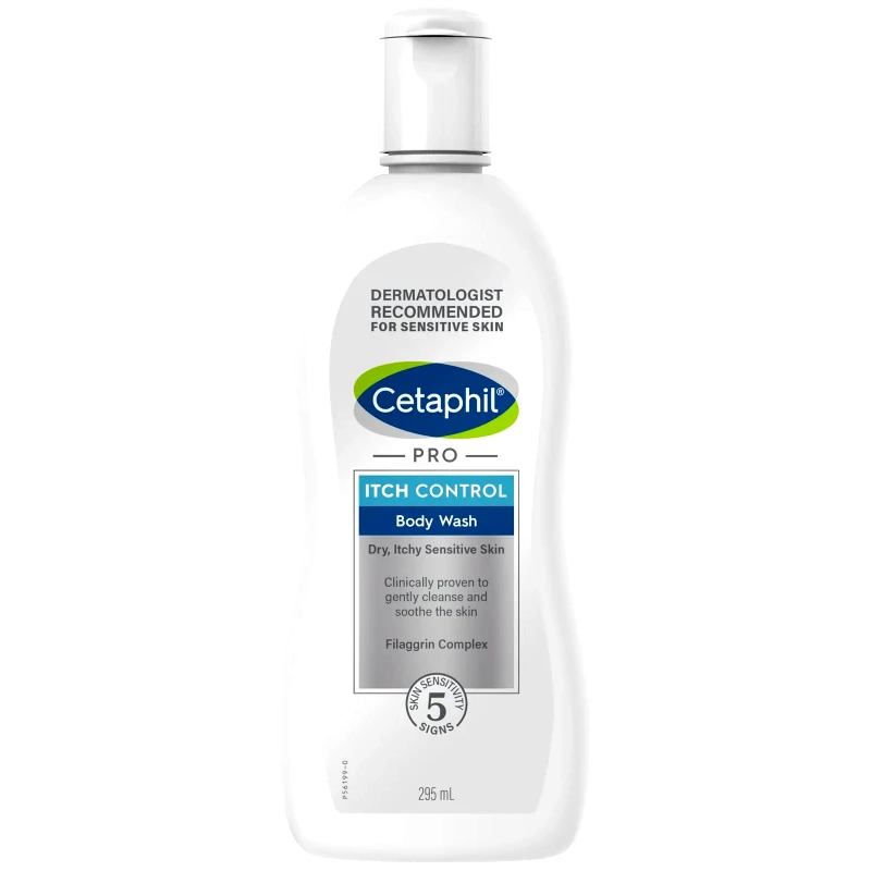 Cetaphil Cetaphil Pro Itch Control Body Wash Αφρόλουτρο Σώματος για Ξηρή & Κνησμώδη Ευαίσθητη Επιδερμίδα 295ml