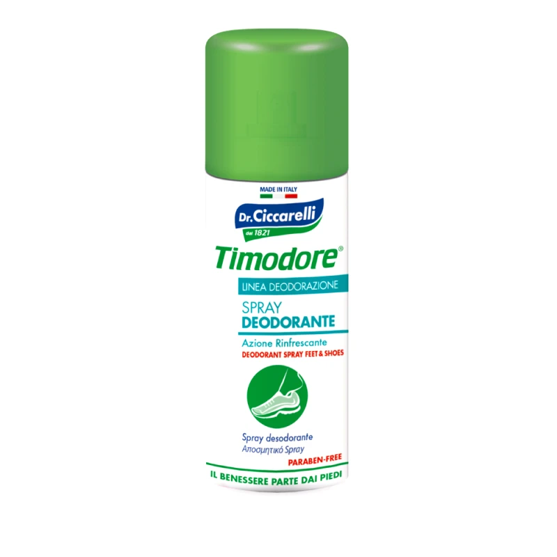 Dottor Ciccarelli Dr Ciccarelli Timodore Deodorant Spray Αποσμητικό Σπρέι Ποδιών 150ml