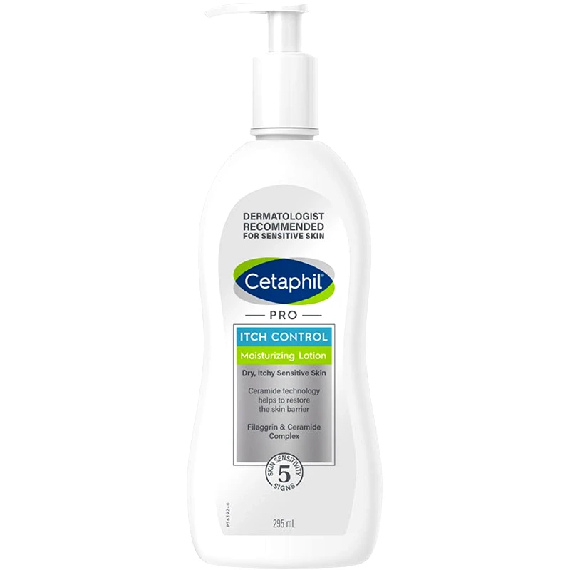Cetaphil Cetaphil Pro Itch Control Moisturizing Lotion Ενυδατική Λοσιόν για Ξηρή & Κνησμώδη Ευαίσθητη Επιδερμίδα 295ml