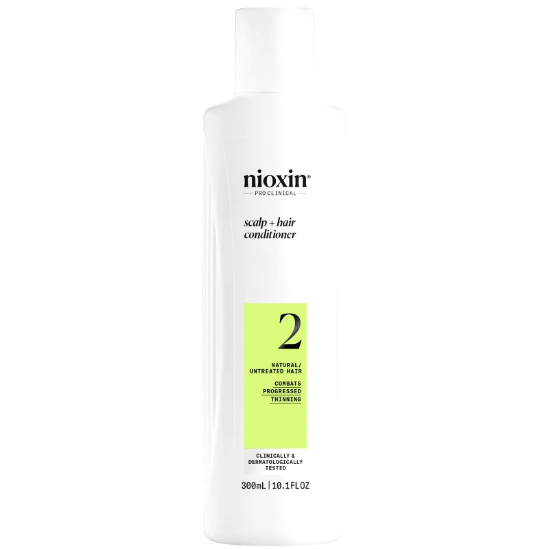 Nioxin Nioxin Scalp & Hair Conditioner System 2 Μαλακτική Κρέμα για Φυσικά Μαλλιά με Προοδευτική Αραίωση 300ml
