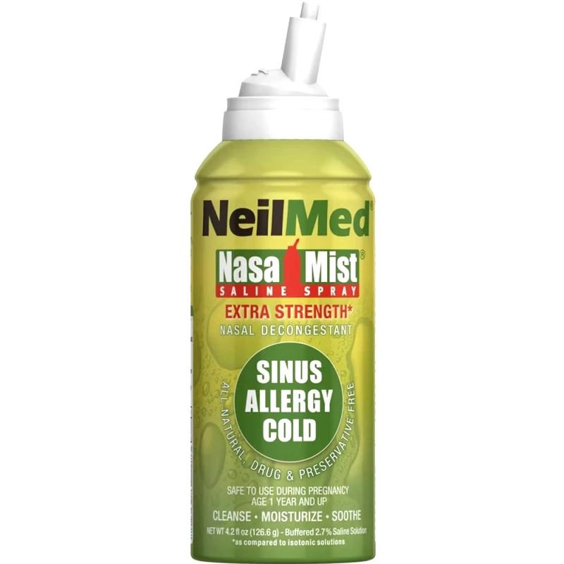NeilMed NeilMed NasaMist Extra Strength Saline Spray Υπέρτονο Ρινικό Σπρέι για την Ανακούφιση & Ενυδάτωση της Ρινικής Κοιλότητας 126g
