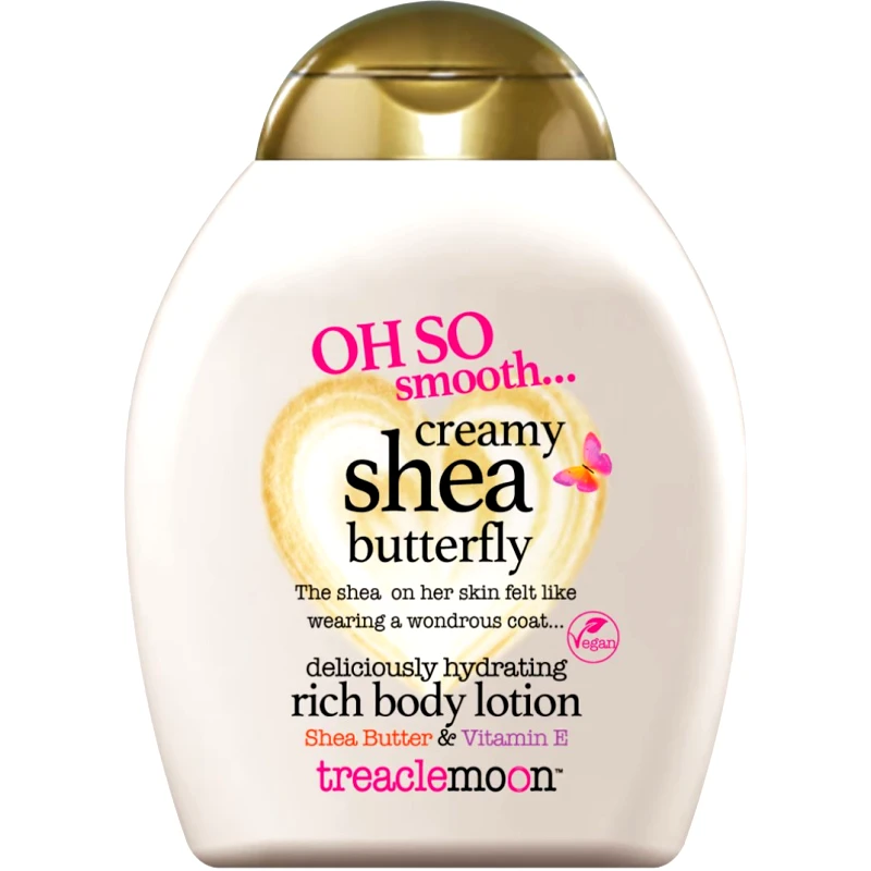 Treaclemoon Treaclemoon Creamy Shea Butterfly Hydrating Rich Body Lotion Ενυδατικό Γαλάκτωμα Σώματος με Βούτυρο Καριτέ & Βιταμίνη Ε 250ml