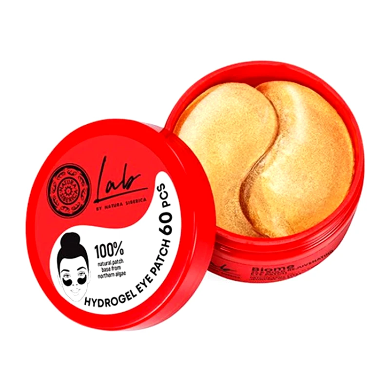 Natura Siberica Natura Siberica Lab Biome 24K Gold Rejuvanating Hydrogel Eyepatches Ματιών για Αντιγήρανση 60 Τεμάχια